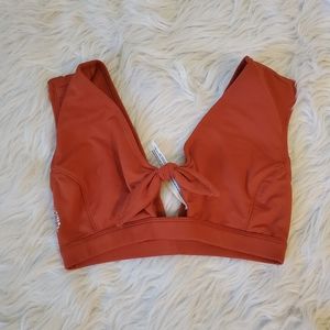 Free people movement twist crop top bralette